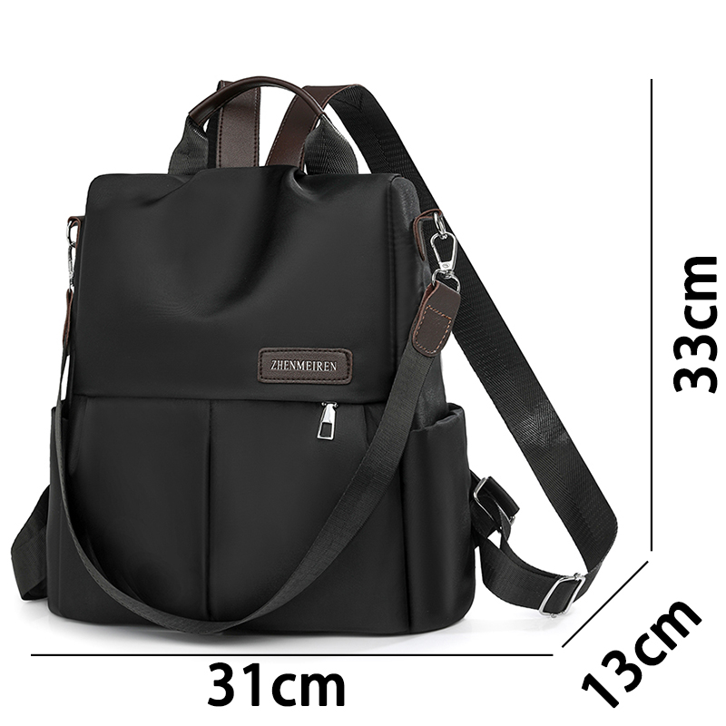 Women's Vintage Nylon Backpack - Travel Backpack Anti Theft review and price