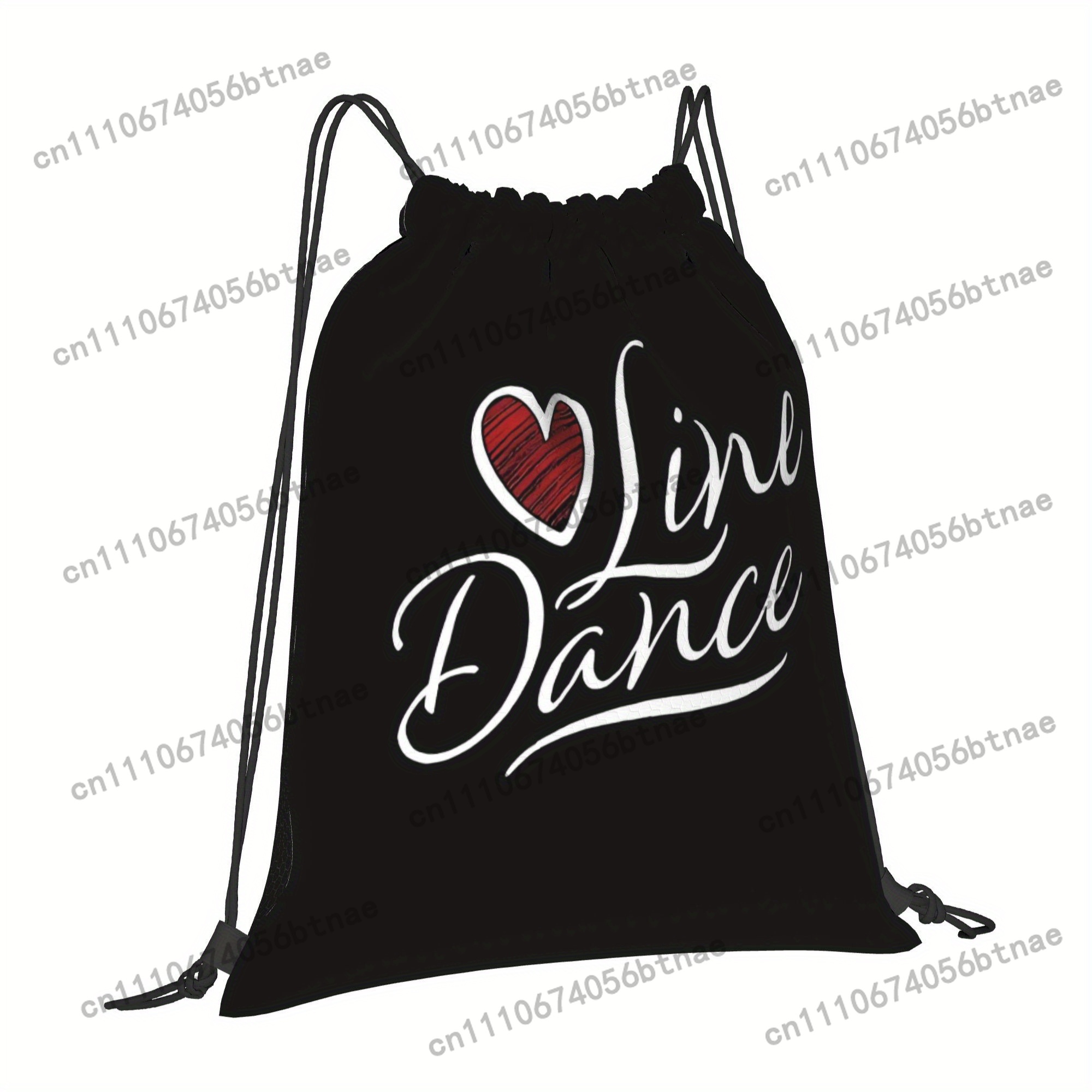 LOVE Line Dance Drawstring Bag - Drawstring Gym Bag review and price