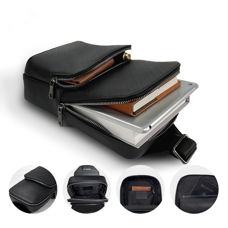 Fashion Design Black Men's Sli - Leather Backpack Vintage review and price