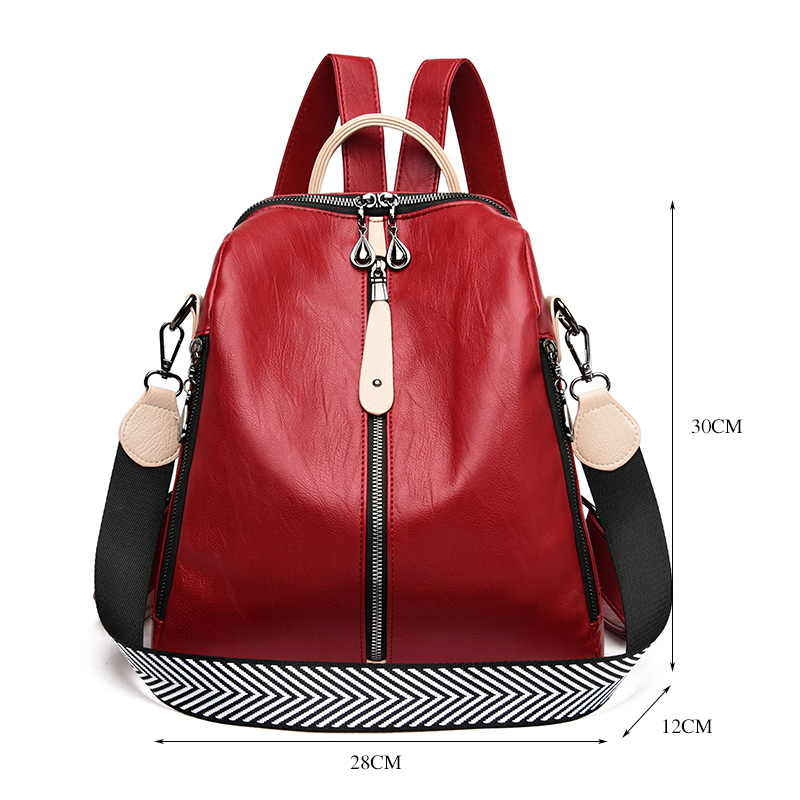 Fashion Backpack Women Soft Le - Leather Backpack Vintage review and price