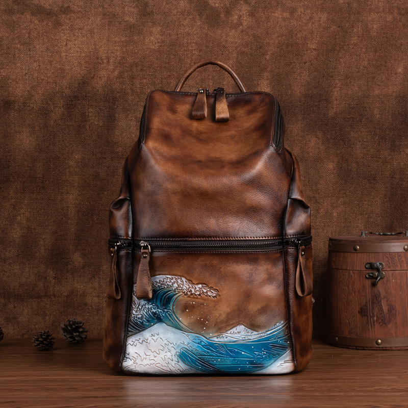 Johnature Genuine Leather Wome - Leather Backpack Vintage review and price