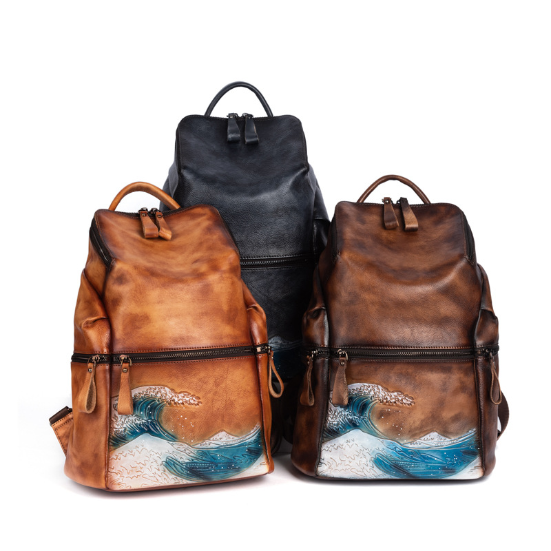 Johnature Genuine Leather Wome - Leather Backpack Vintage review and price