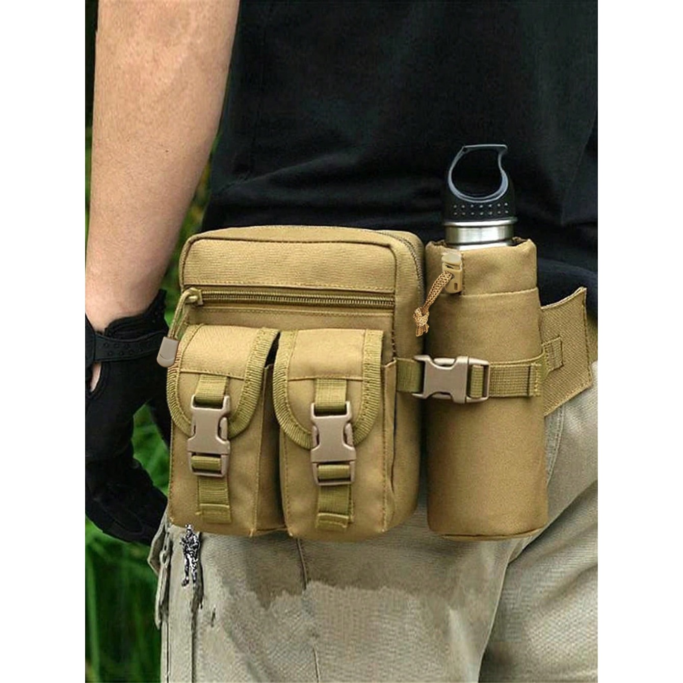 Designer men's waist bag, wate - Hiking Backpack Waterproof review and price