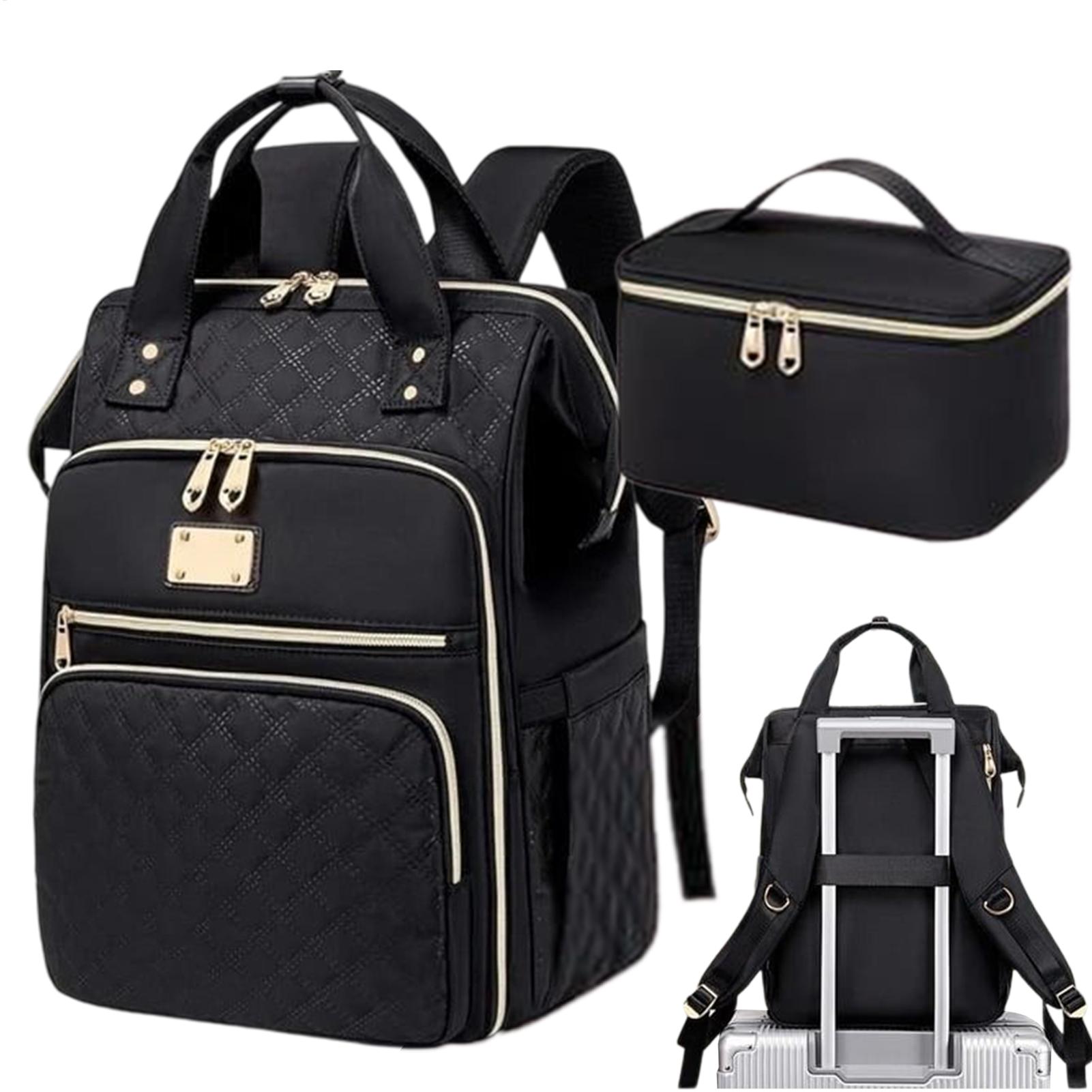 2-in-1 Lunch Backpack For Work - Laptop Backpack 15.6 review and price